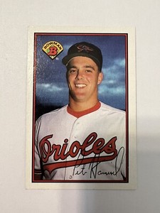 1989 Bowman #4 PETE HARNISCH, Baltimore Orioles ROOKIE