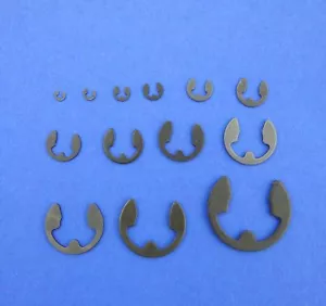 Sicherungsringe für Wellen DIN 6799 blank, Sicherungsscheiben, Sprengringe - Bild 1 von 4