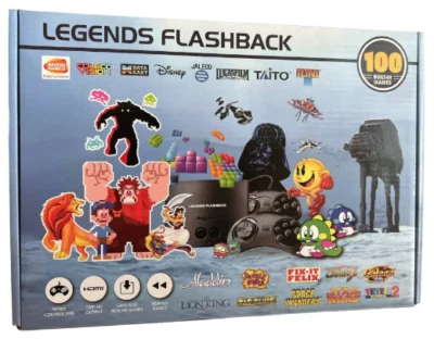 ATARI AtGames Legends Flashback Console Videogioco Retrò 100 Giochi con Controller