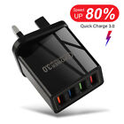 FAST 4 USB port Qualcomm 3.0 quick charge usb wall charger UK SELLER