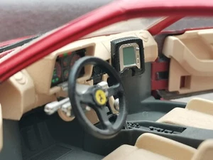 #410 1:18 Zusatzinstrument Bedienfeld Schalterfeld Tuning Diorama ZUBHÖR - Picture 1 of 3