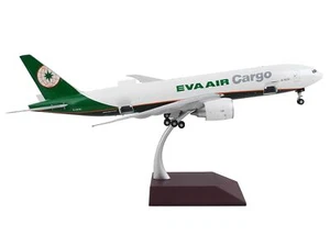 Boeing 777F Commercial Aircraft "Eva Air Cargo" White with Green Tail "Gemini 20 - Picture 1 of 3