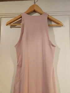 Kookai baby pink razor back dress size 1 - Picture 1 of 10