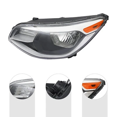 For Kia Soul 2014 2015 2016 2017 2018 2019 Halogen Headlight Left Driver Side Foto 1 de 4