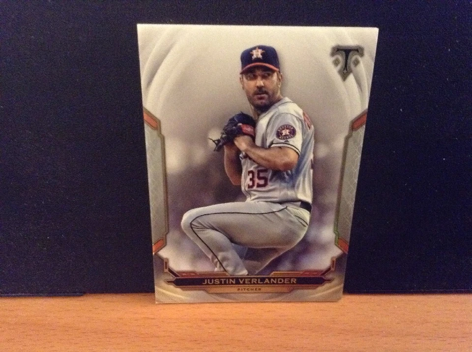 2019 Topps Triple Threads Justin Verlander Houston Astros #66 - Image 1 of 1