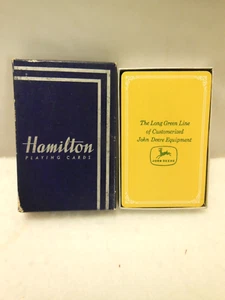 VINTAGE JOHN DEERE PLAYING CARDS PRINTED IN USA US PLAYING CARD CO. CINN. OHIO - Picture 1 of 9