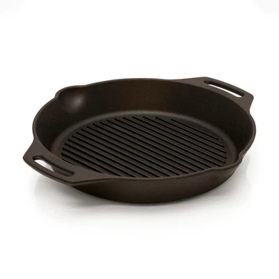 Petromax Grill-Feuerpfanne mit 2 Henkeln aus Gusseisen - ⌀ 30 - 35 cm - Bild 1 von 4