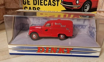 Dinky DY-15 1953 Austin A40 Van in Red Brooke Bond Tea Scale 1:43 - Boxed - Image 1 of 4