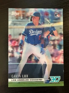 GAVIN LUX 2020 TOPPS ON DEMAND 3D MOTION ROOKIE RC INSERT #M-6 (DODGERS) - Bild 1 von 2
