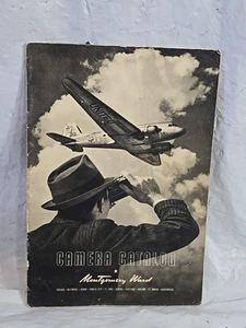 Catálogo de cámaras Montgomery Ward 1939 avión de colección USMC Kodak Weltini Revere anuncios - Imagen 1 de 14