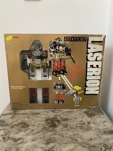 GODAIKIN LASERION DX NEW IN BOX MIB VERY RARE BANDAI 1984! STICKER IMPORT FR - Picture 1 of 18