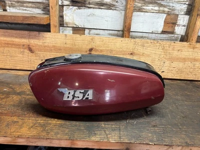 BSA A65 Gas Tank  Fuel  Vintage  Lightning Thunderbolt - Image 1 of 4
