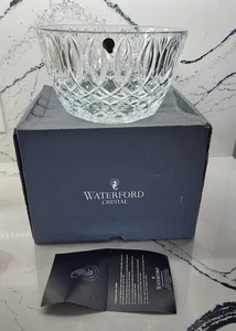NEU Waterford Kristall Grant Herzstück Schale 10 Zoll signiert, Original Box - Bild 1 von 6