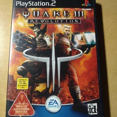 QUBE3 REVOLUTION PlayStation 2 Shooting Game, Used, Disc Scratches Japan nn2 - Image 1 of 4