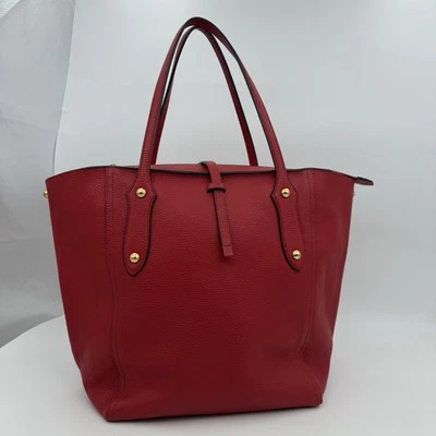 Bolsa/bolsa Annabel Ingall (Isabella) grande vermelha “Berry” - Imagem 1 de 4