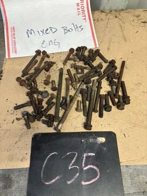 Ford F150 1971 1978 1979 F250 F350 Bronco Mustang lote de pernos de soporte de motor mixto Foto 1 de 4