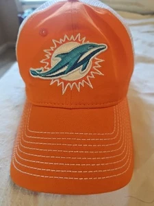 Miami Dolphins hat Adjustable Snapback Orange  - Picture 1 of 7