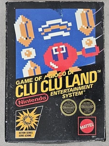 Clu Clu Land Nintendo Nes Pal A GBR/ITA 5 Screws - Foto 1 di 21
