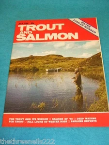 TROUT AND SALMON - DEEP WADING - JULY 1980 - Picture 1 of 1