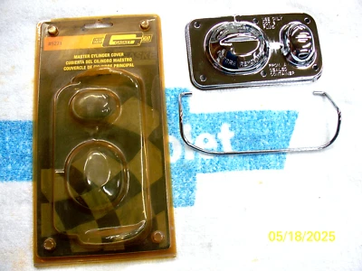 Gm Vintage Mr Gasket Master Cylinder Cap Chrome  for GM Passenger Car 1967-80 - Image 1 of 3