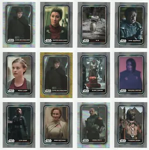 2023 Topps Star Wars Base + Rainbow & Gold Foil Cards Choose Your Trading Card/s - Picture 1 of 163