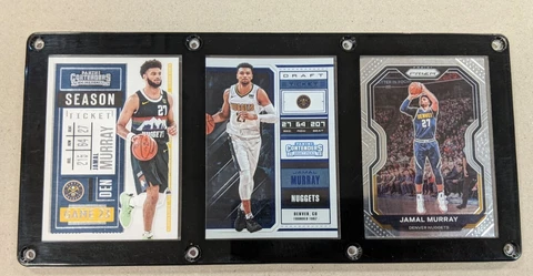 JAMAL MURRAY 3 CARD PLAQUE DENVER NUGGETS Cover
