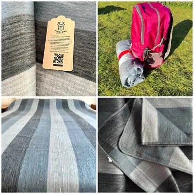 Lightweight Camping Blanket Alpaca Wool Ultra Extra Warm & Durable 236 x 170 cm - Image 1 of 4