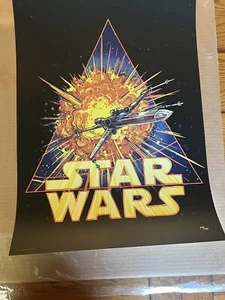 Star Wars Art Print Bottleneck Gallery Size 18 x 24 In Limited Edition of 250 - Picture 1 of 10