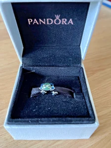 Pandora Charm - Kletternder Frosch - Sterlingsilber - Emaille - Bild 1 von 3
