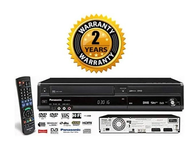 Panasonic DMR-EZ49V DVD VCR multi-region Video Recorder  24 Months RTB Warranty - Image 1 of 2