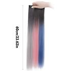 Color Hair Hanging Ear Dyed Wig Synthetic Wig Hair In Clip Extensions S6W3