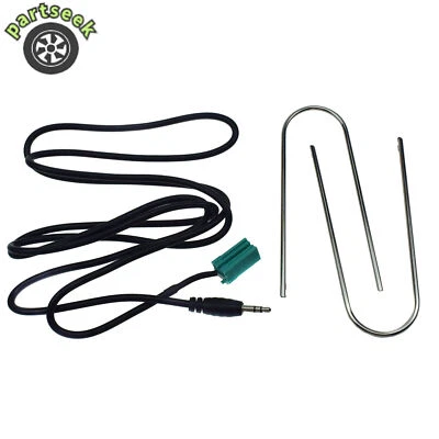 AUX IN INPUT ADAPTER CABLE FOR MP3 for RENAULT SCENIC TRAFIC TWINGO 2005-2012 - Image 1 of 4