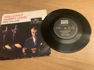 Phil Collins 7"Vinyl Single you cant hurry love 1982 - Picture 1 of 2