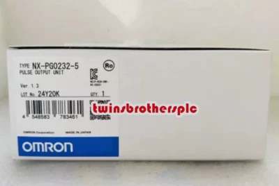 1 PCS NEW IN BOX OMRON NX Series pulse output unit NX-PG0232-5 - Image 1 of 4