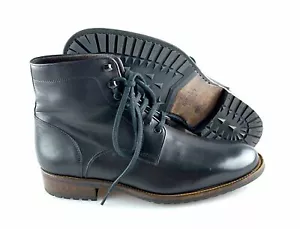 Botas para hombre MAGNANNI 'Marcelo' de cuero negro punta lisa talla US 7.5 - D - Imagen 1 de 6