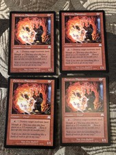 Dwarven Blastminer X4 Onslaught Ex+/NM Condition See Pics Front Back