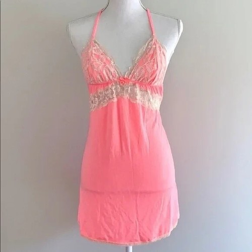 UNDERCOVER Camicia da notte Victoria's Secret abito slip in morbido pizzo