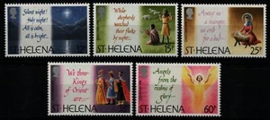 Santa Elena 1994 - Mi-Nr. 638-642 ** - MNH - Navidad / Navidad - Imagen 1 de 1