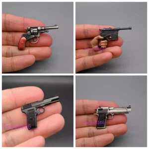 1/6 Scale Mini Pistol Gun Weapon Model Prop Accessories Fit 12'' Action Figure - Picture 1 of 24