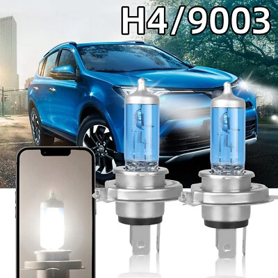 2pc H4 LED High and Low Beam Bulb Conversion Kit for Toyota HiAce 2005-2018 - Image 1 of 4