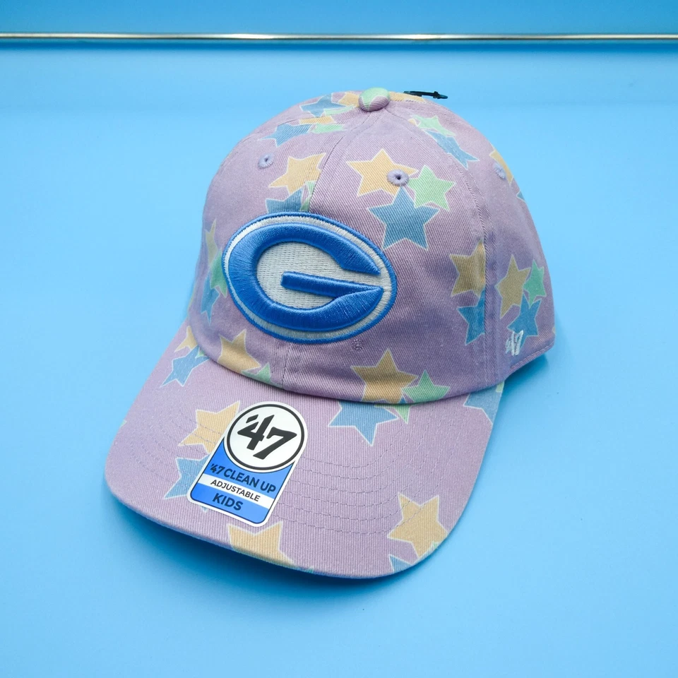 '47 Marca Georgia Bulldogs Niños Sombrero Niñas Púrpura Estrella Correa Manchas Traseras Juventud Nuevo Foto 1 de 4