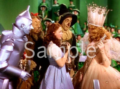 El Mago de Oz - Bloque de edredón de arte en tela - Dorothy - Glinda - 100 % algodón - 0041 Foto 1 de 4