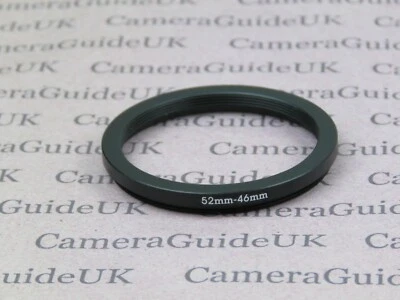 52mm to 46mm Male-Female Stepping Step Down Filter Ring Adapter 52mm-46mm  - Image 1 of 2