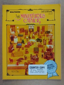 Walthers 1:87 Puppenhaus Miniaturen Katalog 1981 1. Auflage - Bild 1 von 6