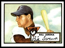 1983 Topps 1952 Reprint Series Bill Serena NMMT COND Chicago Cubs #325