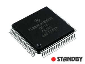 1pc XC68HC912BD32CFU10 QFP80 MOTOROLA 16-bit microcontroller unit (MCU) - Bild 1 von 1