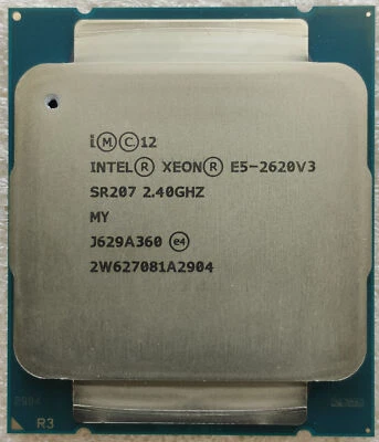 Intel Xeon E5-2620 V3 2.40GHz Socket LGA2011-3 Processor CPU (SR207) - Image 1 of 3