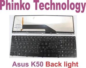 NEW BACKLIT keyboard for ASUS K50I K50ij K501 laptop OKN0-G31US11 V111462CS2 - Picture 1 of 1