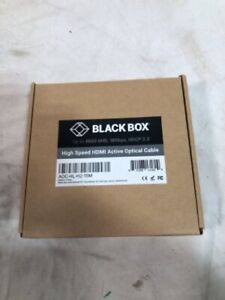 BLACK BOX AOC-HL-H2-15M High Speed HDMI 2.0 Active Optical Cable AOC 15m Black