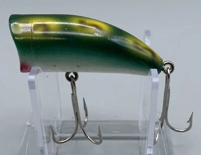 Lazy Ike Chug Ike Vintage Lure (KC-2 F) w/Box - Image 1 of 4